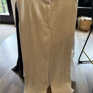 Theory Ivory Trousers